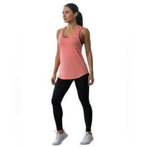 Avia Coral Heather Athletic Tank Top Size M